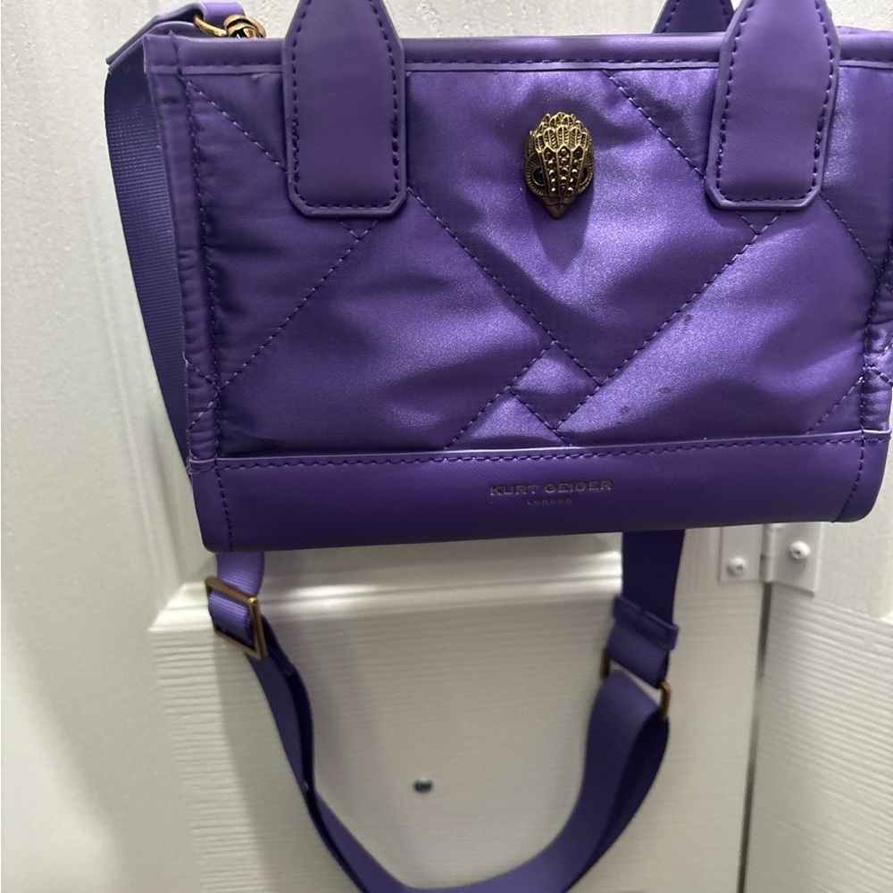 Kurt Geiger Vibrant Purple Crossbody Bag